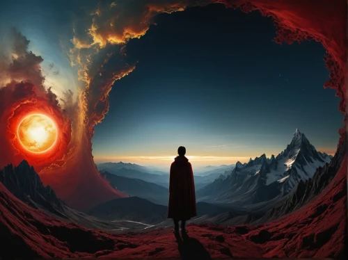 gallifrey,nibiru,fire planet,sauron,ring of fire,mahavatar,pillar of fire,samuil,extradimensional,ecliptic,door to hell,perihelion,photomanipulation,ascendancy,sol,oracular,portal,overawe,fantasy picture,ascendence,Photography,Artistic Photography,Artistic Photography 06