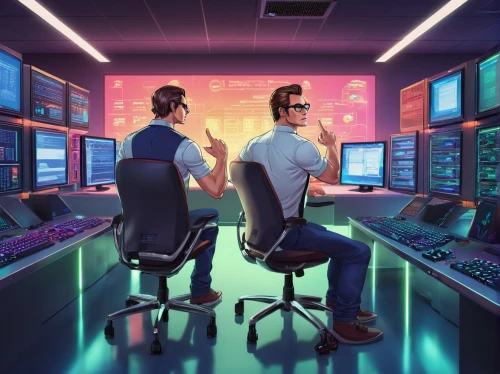 cybersquatters,cybersurfers,computer room,cybercafes,cyberscene,neon human resources,operators,cyberpunks,cyberpatrol,cybertown,game illustration,cybercasts,cyber glasses,cybercriminals,cyberangels,cyberathlete,cyberworld,monitors,cyberwar,cybercast,Illustration,Vector,Vector 19