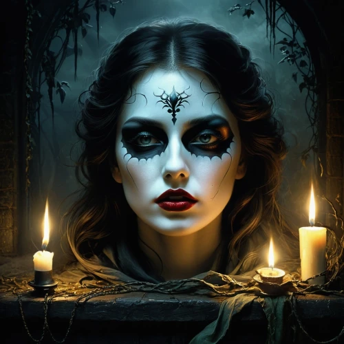 gothic portrait,samhain,vampire woman,hecate,vampire lady,hekate,llorona,gothic woman,gothika,vampyre,moonsorrow,vampyres,dark art,enchantress,mirror of souls,fantasy portrait,leota,dark portrait,drusilla,dead bride,Conceptual Art,Daily,Daily 14