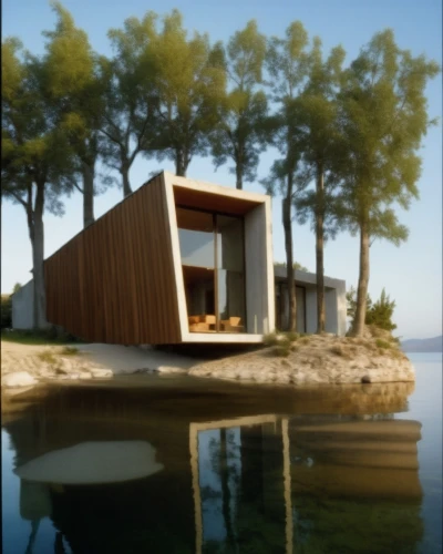 floating huts,inverted cottage,houseboat,house by the water,cubic house,house with lake,cube stilt houses,boat house,houseboats,dunes house,small cabin,summer house,holiday home,sketchup,timber house,3d rendering,cube house,renders,wooden house,summer cottage,Photography,General,Realistic