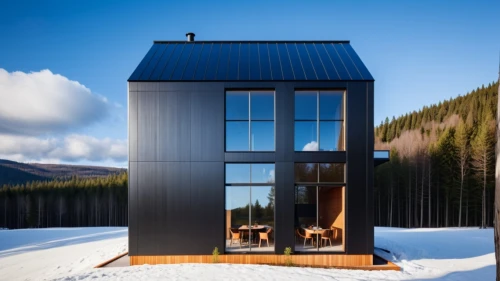 inverted cottage,cubic house,mirror house,snow house,snowhotel,cube stilt houses,snohetta,electrohome,mountain hut,cube house,prefabricated,the cabin in the mountains,timber house,snow shelter,small cabin,prefab,frame house,cabane,bunkhouse,winter house,Photography,General,Realistic