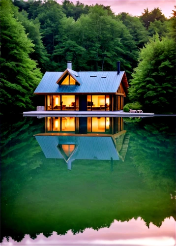 house with lake,house by the water,boat house,boathouse,summer house,summer cottage,houseboat,golden pavilion,new england style house,mirror house,pool house,house in the forest,lake view,forest house,dreamhouse,evening lake,cottage,inverted cottage,reflection in water,water reflection,Photography,Fashion Photography,Fashion Photography 08