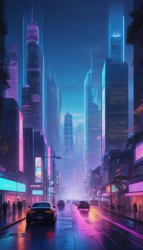 cybercity,cityscape,cybertown,futuristic landscape,evening city,colorful city,city scape,fantasy city,city at night,cyberpunk,city lights,cyberworld,cityzen,cityscapes,citylights,cyberscene,city highway,urbanworld,futurist,cities,Illustration,Japanese style,Japanese Style 14