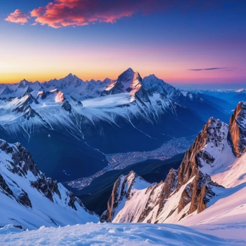 mont blanc,landscape mountains alps,bernese alps,the alps,snowy mountains,high alps,chamonix,snow mountains,alps,swiss alps,alpine sunset,snowy peaks,aiguille du midi,alpine landscape,mountain sunrise,japanese alps,alpes,mountains snow,ortler winter,alpine panorama,Photography,General,Realistic