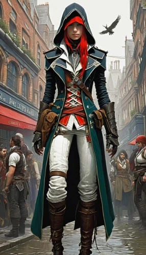 aveline,haytham,kenway,ezio,swashbuckler,redcoat,woolfe,alatriste,pirate,assassin,harlock,pirata,arno,margrave,lehzen,norrington,piracies,privateers,bucco,jarlaxle,Illustration,Realistic Fantasy,Realistic Fantasy 04