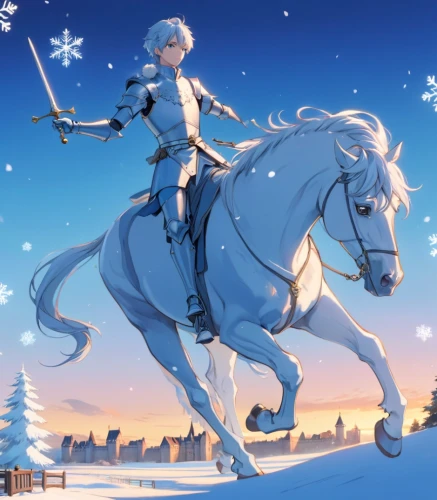 franziska,weiss,winterblueher,christmas snowy background,constellation unicorn,sleigh ride,repede,winter background,white rose snow queen,the snow queen,christmas horse,neige,rei ayanami,christmasbackground,prussia,chitose,horseback,suit of the snow maiden,sleigh,christmas wallpaper,Anime,Anime,Traditional
