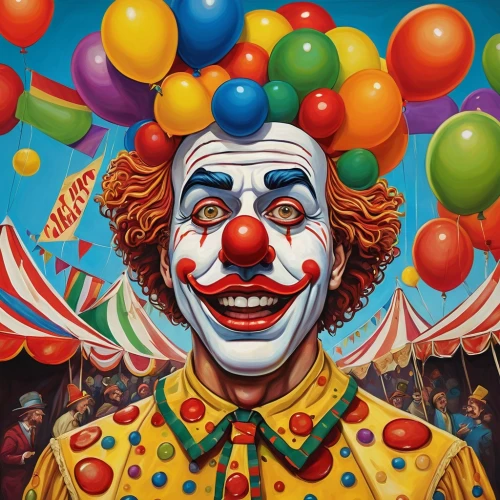 klowns,it,klown,clown,circus,scary clown,clowns,happy birthday balloons,creepy clown,circuses,big top,circus show,balloonist,clowned,ballons,horror clown,clowers,cirkus,circus tent,pennywise,Art,Classical Oil Painting,Classical Oil Painting 43