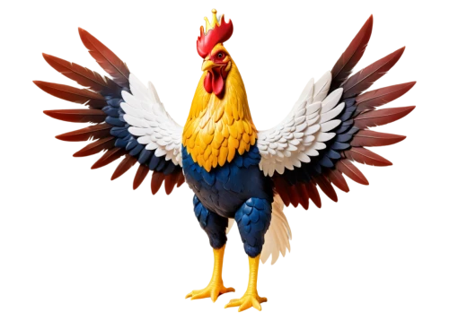 cockerel,coq,phoenix rooster,megapode,poussaint,uniphoenix,bird png,redcock,poppycock,chicken bird,polish chicken,chakavian,the chicken,pollo,gamecock,pajarito,cockaigne,eagle vector,kazooie,yellow chicken,Unique,3D,Garage Kits