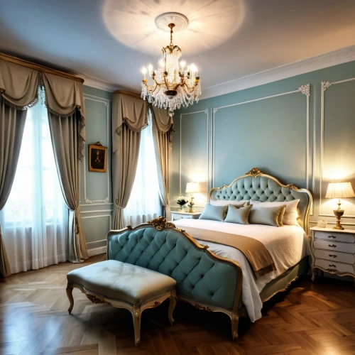 chambre,ornate room,bedchamber,blue room,venice italy gritti palace,interior decoration,great room,victorian room,sleeping room,gustavian,bedrooms,bedroom,interior decor,danish room,bellocchio,neoclassical,guest room,decoratifs,neoclassic,ritzau,Photography,General,Realistic