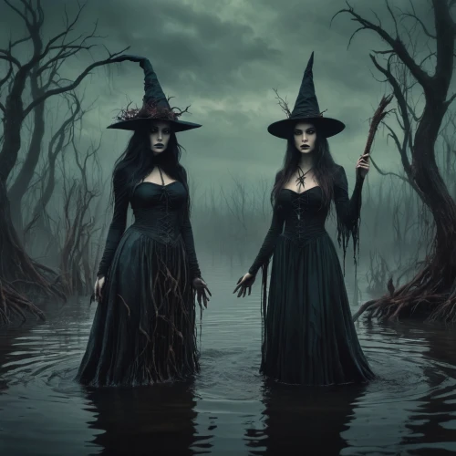 witches,covens,sorceresses,norns,coven,witching,priestesses,celebration of witches,bewitching,gothic portrait,enchanters,witch house,witchery,witches' hats,bewitches,bewitch,hekate,magick,witchhunts,occultists,Conceptual Art,Fantasy,Fantasy 34