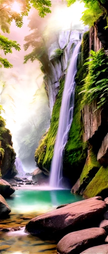 waterfall,nature background,cartoon video game background,ash falls,waterfalls,landscape background,water fall,water falls,riverclan,falls,nectan,cascada,watercolor background,green waterfall,natural scenery,brown waterfall,ilse falls,the natural scenery,art background,flowing water,Illustration,Japanese style,Japanese Style 19