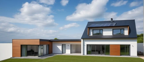 passivhaus,heat pumps,homebuilding,3d rendering,modern house,weatherboarding,smart house,duplexes,thermal insulation,electrochromic,folding roof,prefabricated buildings,immobilier,cubic house,smart home,solarcity,prefab,electrohome,houses clipart,frame house,Photography,General,Realistic