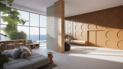 3d rendering,wooden windows,render,daylighting,modern living room,wooden wall,bamboo curtain,wooden mockup,renders,interior modern design,wooden sauna,living room,wood window,3d render,livingroom,interior design,patterned wood decoration,modern decor,modern room,3d rendered,Photography,General,Realistic