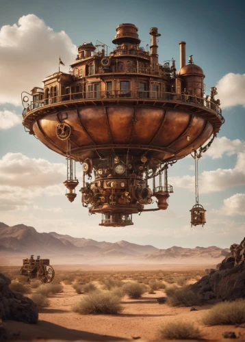 wastelands,barsoom,deltha,wasteland,futuristic landscape,technosphere,steampunk,airships,sedensky,post-apocalyptic landscape,science fiction,arid land,alien planet,airship,bathysphere,capture desert,flying saucer,tatooine,homeworld,planet mars,Photography,General,Cinematic