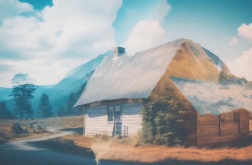 lonely house,house in mountains,rustic aesthetic,mountain hut,the cabin in the mountains,log cabin,home landscape,log home,house in the mountains,mountain huts,little house,wooden hut,summer cottage,cabane,homesteader,small cabin,smokehouses,landscape background,alpine hut,cloudcroft,Photography,Artistic Photography,Artistic Photography 07