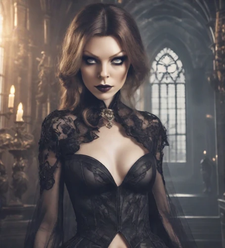 gothic style,gothic woman,gothic portrait,dark gothic mood,gothic,witchery,gothic dress,vampire woman,victoriana,vampire lady,bewitching,dhampir,witching,corsetry,vampyre,vampy,vampyres,corseted,behenna,gothicus,Photography,Realistic