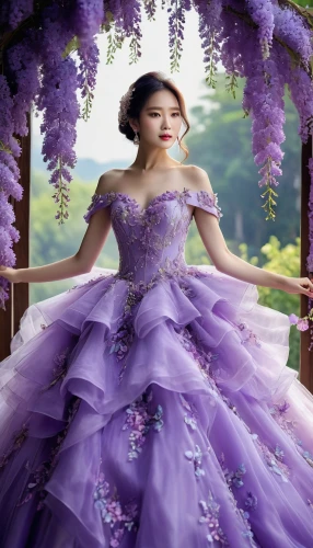 princess sofia,fairy queen,fairy tale character,ball gown,rapunzel,purple pageantry winds,cendrillon,rosa 'the fairy,quinceanera,cinderella,fairytale,lilac blossom,purple lilac,purple rose,ballgown,la violetta,violaceous,purple,rosa ' the fairy,violetta,Photography,General,Natural