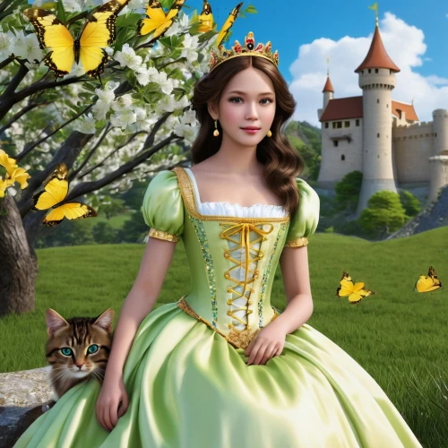 princess sofia,belle,fairy tale character,celtic woman,prinzessin,fantasy picture,prinses,cendrillon,fantasyland,fairy tale,princess anna,noblewoman,celtic queen,yellow rose background,storybook character,rosaline,guinevere,duchesse,fairytale,margaery,Photography,General,Realistic