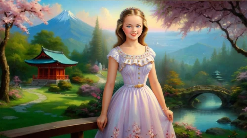 fantasy picture,fairy tale character,fairyland,fantasy art,girl in a long dress,aerith,dorthy,faires,faerie,mystical portrait of a girl,anarkali,fantasy portrait,rapunzel,qabalah,girl with tree,margaery,rosa 'the fairy,lorien,fairy queen,fairy tale