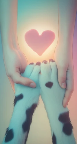 paw,a heart for animals,paws,cow pats,heart in hand,pawprint,puffy hearts,pawprints,paw print,paw prints,heart background,dog paw,bokeh hearts,dog cat paw,pawf,petting,hands holding,painted hearts,two hearts,cat's paw,Conceptual Art,Fantasy,Fantasy 12