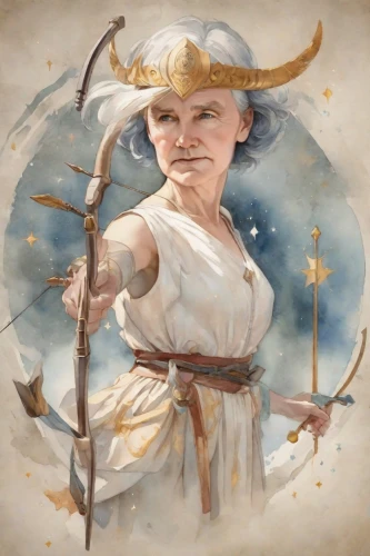 the zodiac sign taurus,zodiac sign libra,sagittarius,horoscope taurus,taurus,imbolc,ostara,elaphus,capricorn,zodiak,zodiac sign gemini,frigga,artemis,kriemhild,zodiac sign leo,constellation unicorn,star mother,angel moroni,athena,asatru,Digital Art,Watercolor