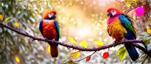 colorful birds,tropical birds,macaws on black background,macaws of south america,couple macaw,macaws,passerine parrots,rainbow lorikeets,parrots,rare parrots,golden parakeets,macaws blue gold,parrot couple,lorikeets,conures,toucans,rosellas,yellow-green parrots,blue macaws,kingfishers,Illustration,Realistic Fantasy,Realistic Fantasy 38