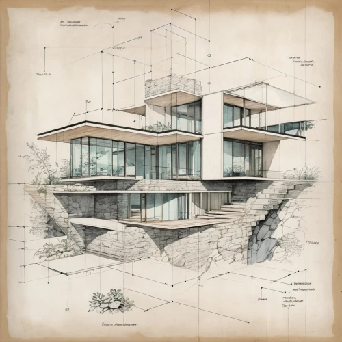 house drawing,cantilevers,archigram,architectura,fallingwater,architettura,arquitectonica,architect plan,modern architecture,arquitectura,cubic house,snohetta,dunes house,house floorplan,sketchup,archidaily,associati,architecturally,kirrarchitecture,cantilevered,Unique,Design,Blueprint