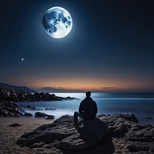 moonlit night,moonlighted,moon and star background,blue moon,moonlight,moonlit,moonwatch,meditate,moon addicted,moon night,moon photography,full moon,moonlighters,moonbeams,contemplation,moonlights,moondance,meditation,moonshadow,sea night,Photography,General,Realistic