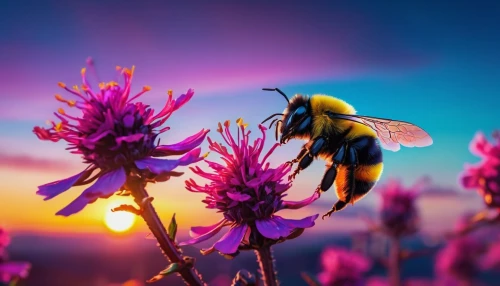 bee,pollination,wild bee,pollinator,bumblebees,collecting nectar,pollinators,pollinate,pollinating,bumblebee fly,flower in sunset,bee pollen,hommel,giant bumblebee hover fly,nectar search,bombus,pollen,western honey bee,honeybees,silk bee,Conceptual Art,Sci-Fi,Sci-Fi 27