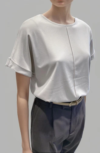 gradient mesh,garment,cotton top,pleat,shirting,unisex,baju,female model,3d model,girl in t-shirt,blouse,tee,tshirt,traje,women's clothing,maxmara,undershirts,shirkers,thakoon,undershirt,Female,Southern Europeans,Straight hair,Youth adult,Tailored Suit,Pure Color,Light Pink