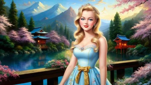 fantasy picture,fairy tale character,fairyland,dorthy,connie stevens - female,landscape background,rosalina,fantasy art,cartoon video game background,heidi country,the blonde in the river,suit of the snow maiden,background image,world digital painting,springtime background,celtic woman,tuatha,spring background,margaery,faires
