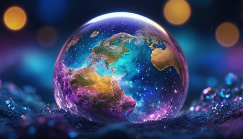 earth in focus,crystal ball-photography,crystal egg,crystal ball,crystalball,globecast,easter background,waterglobe,little world,global oneness,earthlike,glass sphere,tiny world,other world,little planet,worldspace,geoid,the world,lensball,globe,Photography,General,Commercial