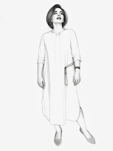 rotoscoped,rotoscoping,rotoscope,phryne,underdrawing,woman walking,harmlessness,fashion vector,butoh,girl on a white background,drawing mannequin,nightdress,laundress,nightgown,fashion sketch,maidservant,the girl in nightie,prelimary,png transparent,line drawing,Photography,General,Realistic