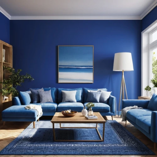 blue room,blue painting,blue pillow,contemporary decor,mazarine blue,sitting room,azzurro,mahdavi,modern decor,living room,wall,livingroom,blue leaf frame,interior decor,garrison,apartment lounge,interior decoration,royal blue,electric blue,search interior solutions,Photography,General,Realistic