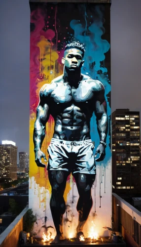 incredible hulk,statue of hercules,warmack,graffiti art,overeem,urban art,colossus,buakaw,public art,muhammad ali,muscleman,pointz,grafite,hulk,urban street art,superheavyweight,street art,welin,muscle man,hulking,Conceptual Art,Graffiti Art,Graffiti Art 11