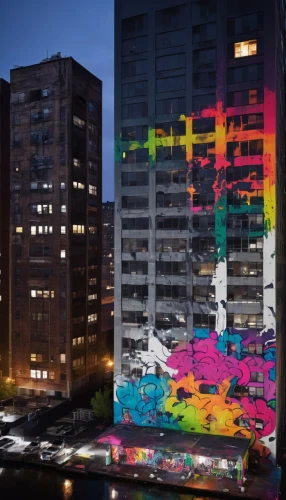 light paint,graffiti art,graffiti splatter,urban art,scampia,post-it notes,public art,graffitti,colorful city,light art,light graffiti,graffiti,colorama,color wall,gondry,massart,drawing with light,colorful facade,grafitti,edificio,Conceptual Art,Graffiti Art,Graffiti Art 11