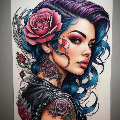 viveros,watercolor pin up,bella rosa,rose flower illustration,tattoo girl,flamenca,rose flower drawing,rose drawing,winehouse,rosa,porcelain rose,vanderhorst,rosson,chicanas,sky rose,boho art,kommuna,rosa bonita,tattoo expo,tattooist,Unique,Paper Cuts,Paper Cuts 01