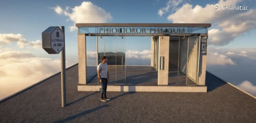 the observation deck,skywalking,observation deck,sky space concept,observation tower,skywalks,skybridge,skywalk,skycycle,phone booth,teleporter,sky apartment,3d rendering,elevators,bus shelters,mirror house,elevator,skyway,tollbooth,skyways,Photography,General,Realistic