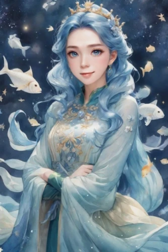 the snow queen,elsa,xufeng,ice queen,white rose snow queen,amphitrite,undine,margairaz,kunqu,jianyin,suit of the snow maiden,aquarius,winterblueher,star mother,the sea maid,mermaid background,yuanqing,ice princess,fairy tale character,margaery