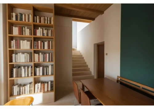 bookshelves,bookcases,bookcase,bookshelf,reading room,bookstand,shelving,hallway space,gallimard,passivhaus,winding staircase,anastassiades,wooden stairs,book wall,search interior solutions,associati,alcoves,circular staircase,3d rendering,carrels,Photography,General,Realistic