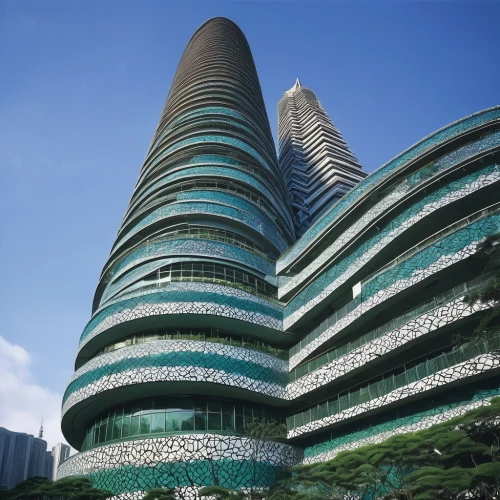 futuristic architecture,singapore landmark,residential tower,escala,guangzhou,largest hotel in dubai,shenzhen,dubay,interlace,the energy tower,shenzen,chengdu,xujiahui,tallest hotel dubai,dubia,urban towers,xiamen,singapore,huzhou,taikoo,Illustration,Japanese style,Japanese Style 14