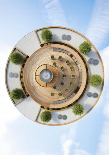helipad,highway roundabout,sky space concept,round house,roundabout,school design,ecovillages,solar cell base,arcology,hospital landing pad,3d rendering,stargates,musical dome,stereographic,gyroscopic,oval forum,rescue helipad,panopticon,rotating beacon,europan,Photography,General,Realistic
