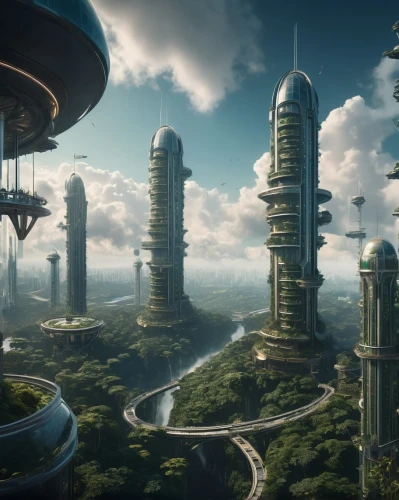 futuristic landscape,arcology,cardassia,ordos,citadels,homeworlds,terraformed,ringworld,futuristic architecture,ecotopia,skyterra,delamar,habitats,homeworld,coruscant,skylstad,airships,areopolis,alien world,megacorporations,Photography,General,Cinematic