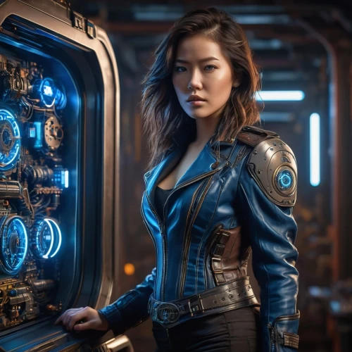 asami,shenzhou,cortana,haixia,commander,arktika,kahi,vmax,kittani,chengli,jinglei,ripley,askani,luliang,captain,anh,battleship,kara,leather jacket,tsuneo,Photography,General,Sci-Fi