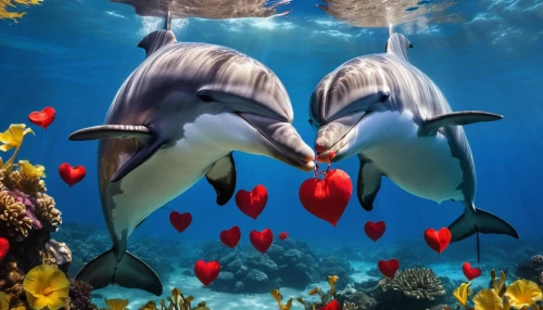 dolphins in water,oceanic dolphins,bottlenose dolphins,two dolphins,dolphin background,dolphins,underwater world,dolphin swimming,underwater background,sea life underwater,underwater landscape,dauphins,dolphin fish,oceanarium,seaquarium,wyland,aquarium inhabitants,bottlenose dolphin,dolphin bananas,aquarium,Photography,Artistic Photography,Artistic Photography 01