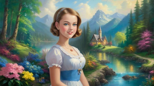 princess anna,dorthy,fairy tale character,dirndl,princess sofia,storybook character,fantasy picture,belle,pevensie,cinderella,dorothy,disney character,nessarose,fraulein,gwtw,disneyfied,elsa,children's background,prinzessin,principessa