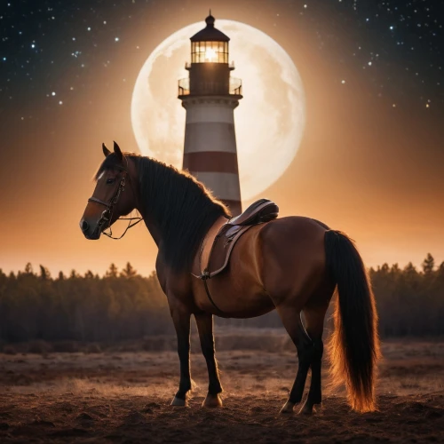 electric lighthouse,lighthouse,lighthorse,lighthouses,light house,phare,black horse,lightkeeper,chincoteague,moonlighted,equine,petit minou lighthouse,moonlite,red lighthouse,bay horses,brown horse,guiding light,arabian horse,lightkeepers,horsemanship,Photography,General,Cinematic