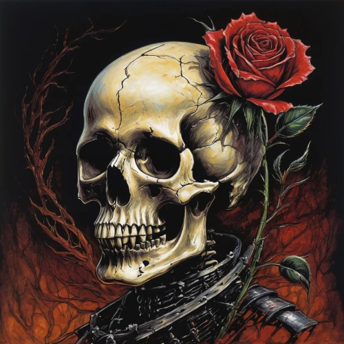 way of the roses,rosevelt,black rose,rose png,red rose,floral skull,red roses,deadhead,scent of roses,the sleeping rose,with roses,romantic rose,vanitas,old country roses,scull,roses,necrology,memento mori,noble roses,death's head,Illustration,Realistic Fantasy,Realistic Fantasy 33