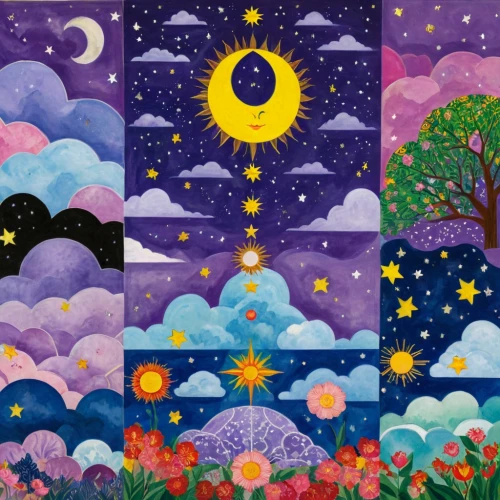 moon and star background,moon phases,motif,lunar phases,moons,colorful stars,stars and moon,bloomeries,fairy tale icons,night stars,children's background,sun and moon,dreamscapes,four seasons,background vector,moon and star,fruits icons,moonbeams,colorful star scatters,moon night,Illustration,Abstract Fantasy,Abstract Fantasy 08