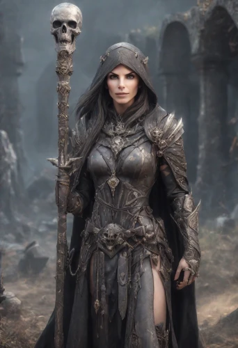 female warrior,warrior woman,dark elf,huntress,abaddon,helsing,inquisitor,sorceress,the enchantress,shadrake,fantasy warrior,sorceror,fantasy woman,auditore,necromancer,greyskull,goddess of justice,undead warlock,enchantress,sorceresses,Photography,Realistic